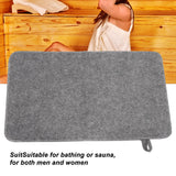 Felt Cusion Water Absorption SPA Heat Insulation Mat for Sauna Bath House Shower Room