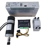 Brushless 500W High Speed 0.5KW Air-cool Spindle Motor DC 48V 12000RPM ER11 ER16 Collet 57MM Clamp Governor DIY CNC Kit