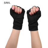 Open Finger Arthritis Compression Copper Infused Content Therapy Gloves Posture Health Care Body Hand Corrector