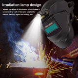 Mask Solar Automatic Dimming Large View True Color 130℃ High Temperature Resistant Welder Auto Darkening Welding Helmet