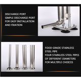 Household Vertical Stainless Steel Commercial Manual Sausage Filling hine