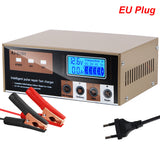 260W 24V 12V Car Charger LED Display Pulse Repair Battery Charging Intelligent For Motorcycle SUV Truck Auto Accessories
