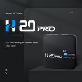 H20PRO Android 10.0 Smart TV 2GB RAM 8GB ROM Allwinner H616 Quad-core 2.4G/5G WIFI BT4.0 1000M 6K Media Player Set Top Box