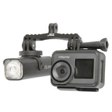 Bicycle Sports Camera Mount Holder Base Bike Front Light Bracket Adapter Aluminum Alloy Cycg Computer Stand for Garmin Gopro