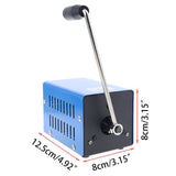 Portable 20W Hand Crank Generator Camping Hiking Survival Rescue Tablet Laptop USB Power Supply Metal Housing Generators