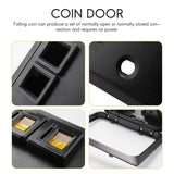 Arcade Two Entry 2-SLOT Coin Door for Pill Game hine