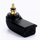 Green Light 4.8A Dual For Hella DIN Socket To USB Adapter for Motorcycle Charger Voltmeter Usb