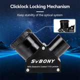 SV223 Zenith Mirror 1.25-inch 90 degree 1/10 λ plane mirror dielectric coating Clicklock