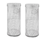 Rolling Basket Accessories Round BBQ Grill Mesh,BBQ Vegetable Slices Basket,For Vegetable,Fries,Fish