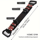 1pc Adjustable Push Up Resistance Bands, Chest Muscle Builder, Workout Equipment, Arm Expander