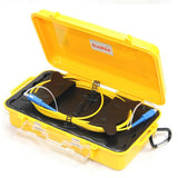 SC UPC Single Mode 9/125um 1310/1550nm 1KM OTDR box, Fiber ring otdr cable,Fiber optic launch cable