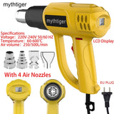 Heat HAir Dryer Soldering Pneumatic Thermal Blower Hot Air Gun For Shrink Wrapping Car Tools Plastic