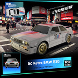 New Four-wheel Drive 1:16 Retro E30 Sports Remote Control 4WD 30km/h High Speed Drift 2.4G CVT RC Car Toy Boy