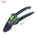 Gardening Pruning Shears Household Large Opening Garden Scissors Fruit Trees Flowers Branches Plastic Tube Scissors Hand Tools
