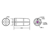 Helix Antenna HX-607 GPS L1 L2 L5 L-Band GLONASS GALILEO Bds QZSS For UAV GIS Survey Intelligent Driving Replace CHX600A Parts