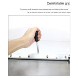 12/14 inch Stainless steel manual folding machine Manual bending machine Wallet creasing machine Leather gluing folding machine