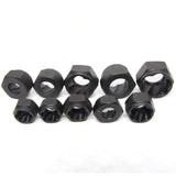 10Pcs Damaged Nut Remover Stud Extractor Set Metric Broken Bolt Removal Kit