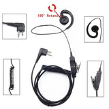 Motorola Ear Hook Earpiece Headphone PTT Mic Microphone for EP450 EP350 CP040 GP300 GP88S CP140 CP160 Walkie Talkie Accessories
