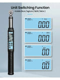 1/2" 3/8" Digital Professional Adjustable Wrench Data Save Bike Car Bicycle Repair Torque Tool Key