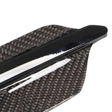 2Pcs/Set Carbon Fiber Side Marker Air Vent Cover Trim Replacement for BMW M2 F87 2015 2016 2017 2018 2019 2020