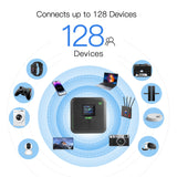 2.5Gbps Dual Band 6000mAh 5G CPE Modem Mobile Hotspot Pocket WiFi Router with Sim Card Slot