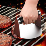 Smash Burger Press,Hamburger Smasher Tool Griddle, Stainless Steel Ham Patty Press,Grill Press for Smashburger