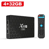 Android 12 X98H PRO TV 4GB RAM 64GB ROM Allwinner H618 HDR10 Wifi6 1080P BT5 1000M Media Player Set Top BOX