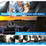 1080P Monitor for Baby Rear Facing Seat Display 150° Wide View Night Vision Car Mirror Camera