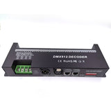 30 Channel RGB DMX512 LED Strip Controller 60A Dimmer PWM Driver Input DC9-24V 30CH DMX Decoder Light Control