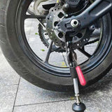 Motorcycle Wheel Frame Folding Support Side Bracket Rocker Lift Pit Off-Road Vehicle Heightening Repair Tool