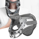 Neck Support Brace Pain Relief Height Adjustable Traction Device for Household Cervical Collar