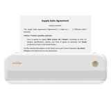 Peripage P40 A4 Portable Thermal Wireless Mobile Photo Printer Support 2''/3''/4''/216mm/210mm A4&A5 Paper Width Inkless