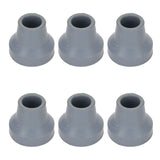 15mm Professional Portable Rubber Accessory for 4 Legged Crutch 0.6 Inch Replacement Cane Tip