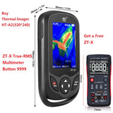 New HT-A2 Handheld  TFT Display Screen Thermal Infrared Imager Camera 320*240 in Stock  Upgrade for Outdoor Hunting Fast
