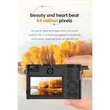 5K Professional Camera Wide Angle Digital Zoom 64MP Camcorder Photography 3 Inch Screen Vlog Video Recorder WIFI Webcam