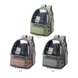 Cats Travel Bag Breathable Space Capsule Backpack Oxford Cloth Transparent Cover Waterproof Pet Carrier Supplies