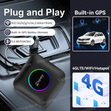 2024 CarPlay TV Auto Wireless Carplay Adapter New Android 13 SM6225 8 128G Smart Box For Netflix Spotify Kia IOS17