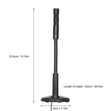 USB Desktop Microphone Plug &Play Omnidirectional PC Laptop Mic for Computer Gaming Recording Chatting Singing Meeting