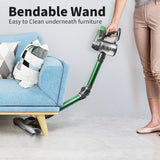 150W Vacuum - Bendable Handheld Foldable Portable Large Suction Vertical Mite Removal Home Robot Cleaner.
