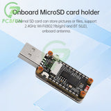 ESP32-S3 Development Board 1.47-inch LCD display on-board RGB color beads Micro SD card holder Full-speed USB serial port