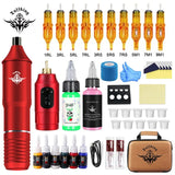 Full Of Tools Pen Set Tattoo Motor hine Maquina Para Tatuar