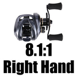 SeaKnight Brand FALCAN III Series Baitcasting Reel Ultra-Light 180g MAX Drag 15LB Long Casting High Speed 7.3:1 8.1:1 Wheel