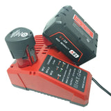 For Milwaukee 10.8-18V Charger M12 M18 Power Tool Li-ion Battery Dual Charging Port EU AU US UK Plug Multi-Voltage