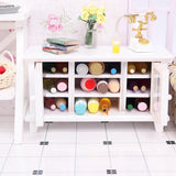 1/12 Scale Dollhouse Miniatures TV Cabinet Stand Table Wooden Furniture Dolls House Decor