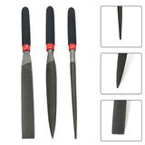 Small Steel Files Flat for Stone Glass Metal Carving Craft Needle Filing Woodworking Hand File Tool