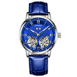 GUANQIN Luxury Fashion Brand Two Hand Wheel Automatic Mechanical Watch Men's Watch Sapphire Stainless Steel Relogio Masculino