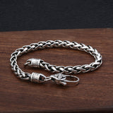 S925 Sterling Silver Six-character Shingen Bracelet
