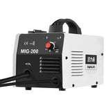5000W 200A No Gas Small Semi-automatic for MIG Welder Flux Core Wire Gasless Welding hine Inverter