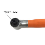 High Speed Elbow Straight Handle 90 Degree Pneumatic 3Mm Chuck 35000 Rpm Grinder
