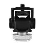 Camera Screen Mount Adapter Portable Aluminum Alloy Hot Shoe Mounts